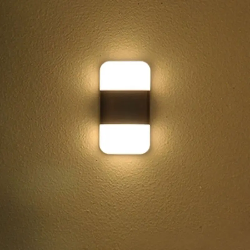 

Outdoor wall lamp waterproof square creative lighting staircase door aplique luz pared aisle balcony outdoor garden Luminaria