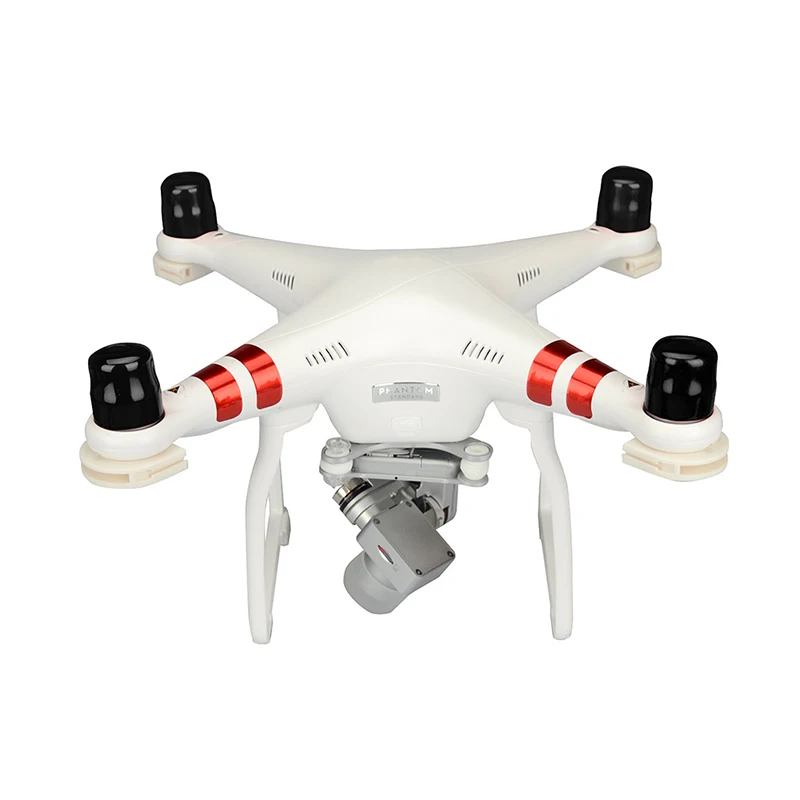 Sunnylife для DJI Phantom 3 Drone Аксессуары Силиконовая крышка двигателя прозрачный, мягкий чехол гелевый защитный чехол протектор