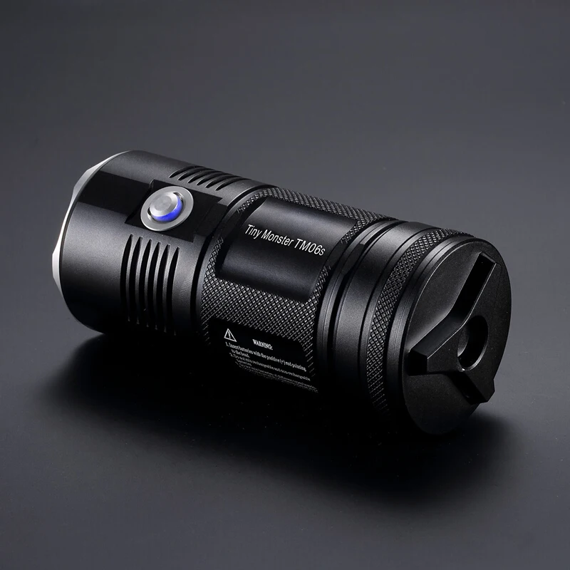 NITECORE TM06S светодиодный фонарик CREE XM-L2 U3 светодиодный макс. 4000 люмен расстояние луча 359 м+ 4*3500 мАч батареи+ новое зарядное устройство I4