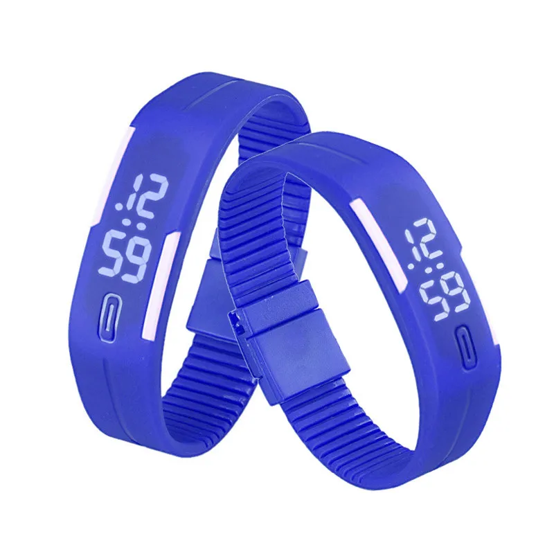 

Mens Womens watches Rubber LED Date Sports Bracelet Digital Wrist Watch Casual Silicone Waterproof Unisex Wristwatch Relogio G20