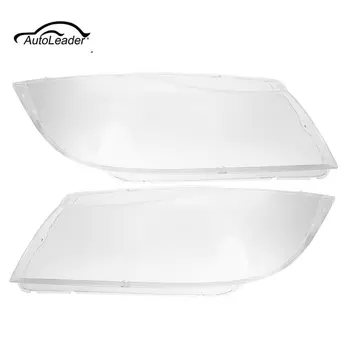 

Pair Car Front Headlamp Clear Lens Headlight Plastic Shell Clear Cover For BMW E90/E91 2004 2005 2006 2007
