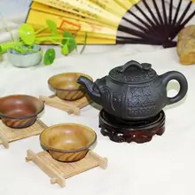 Творческий черный и красный zisha Геркулес слон кунг-фу Чайник Фиолетовый глиняный горшок