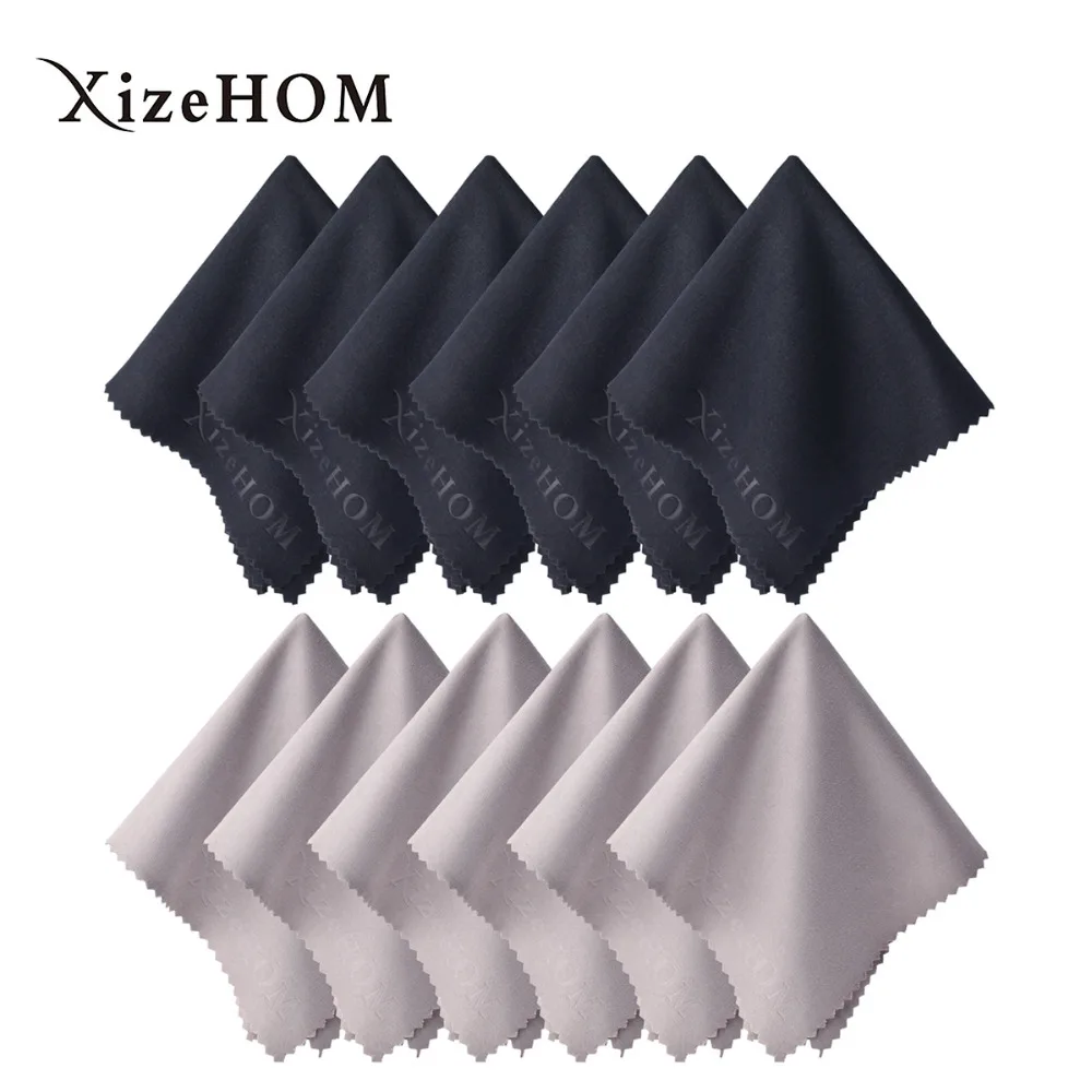XizeHOM 30*30 см/12 шт. Бесплатная доставка Новые тканевые салфетки для очков мобильный