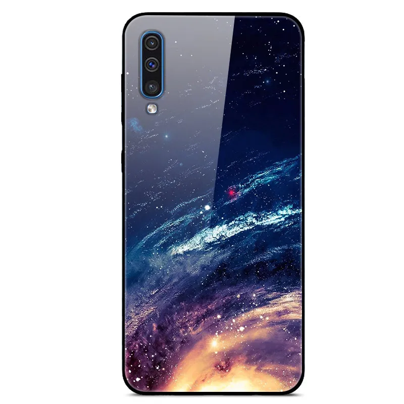 6," чехол для samsung Galaxy A50 A30s чехол роскошный чехол из закаленного стекла для samsung A30s A50s A50 Чехол Мягкий бампер A 50 - Цвет: as photo 34