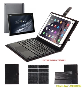 

for ASUS ZenPad 10 Z301MFL Z301ML Z301MF Z301M 10.1 inch Tablet Bluetooth Touchpad Keyboard Suitable _Free Keyboard Stickers