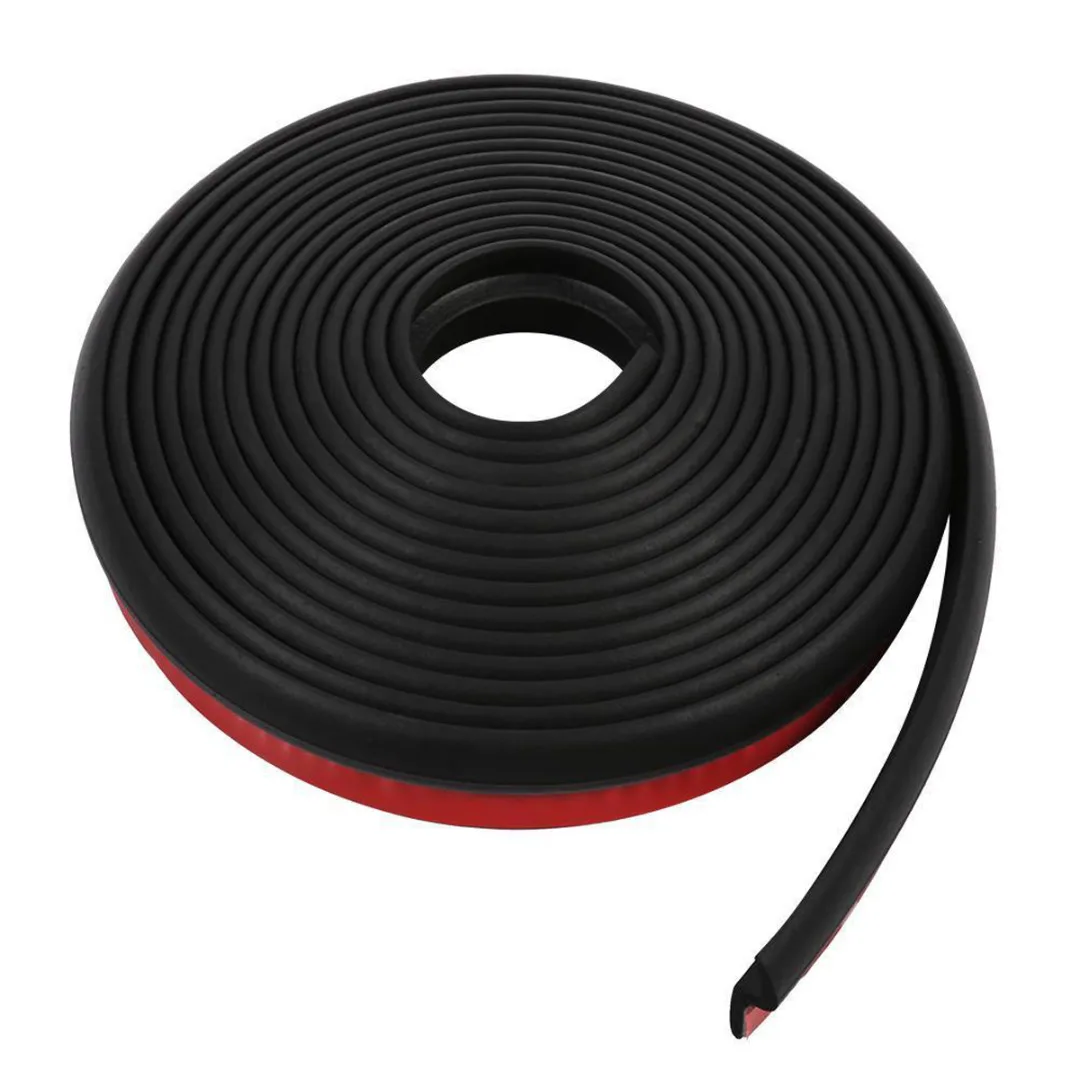1pc 4M Z Shape Car Door Seal Strip EPDM Noise Insulation Anti-Dust Soundproofing Car Rubber Seal Accessories