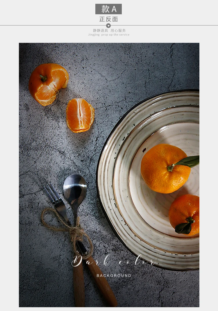 Description Picture 2 of itemLifelike Cement Texture Photography Backdrop For Foods Fruit Makeup Tools Photo Studio Tabletop Shooting Background Accessories