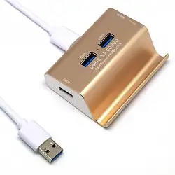 Multi USB Combo Card Reader 3 Порты USB3.0 HUB мини передачи данных 5 Гбит мобильный кронштейн SD/TF OTG картридер #903 Новый