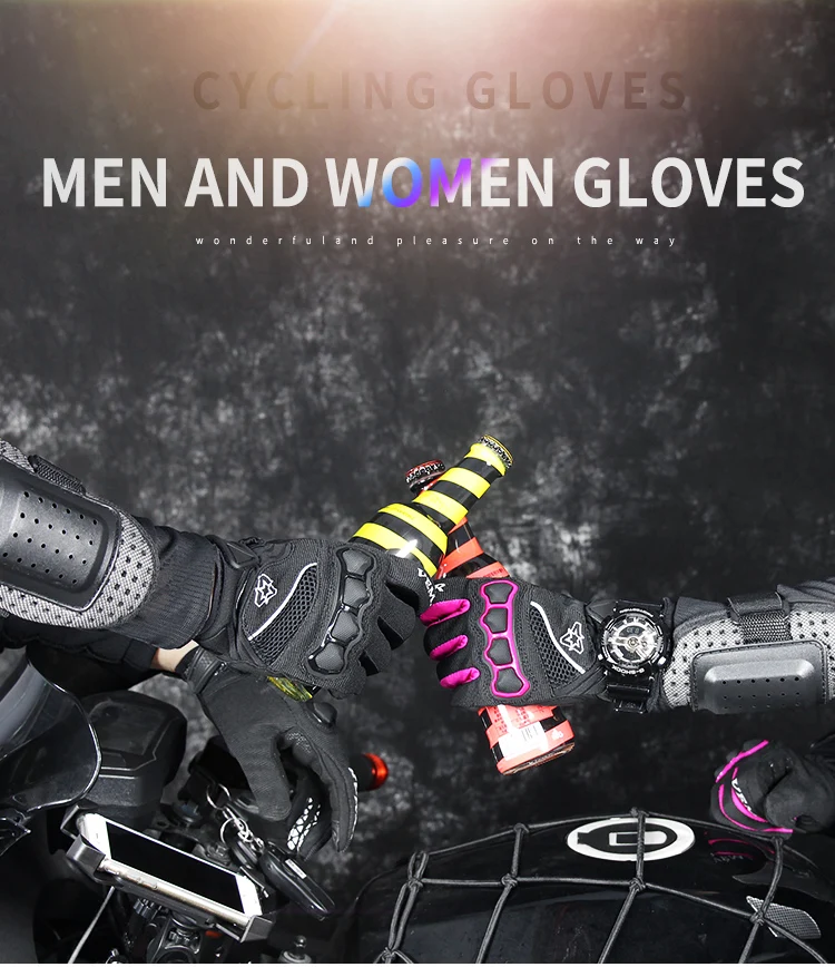 Vemar перчатки для велоспорта все мужские и женские всесезонные мотоциклетные Дорожные Перчатки на длинные пальцы противоскользящее оборудование