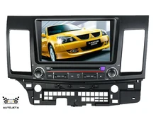 4UI intereface combined in one system CAR DVD PLAYER FOR MITSUBISHI LANCER 2006-2013 bluetooth tv gps navi radio stereo MAP FREE