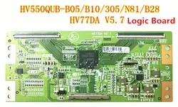 Для HV550QUB-B05 HV550QUB-B10 HV550QUB-N81 HV550QU2-305 HV550QU2-B28 HV77DAV5.7 материнскую плату T-Con доска