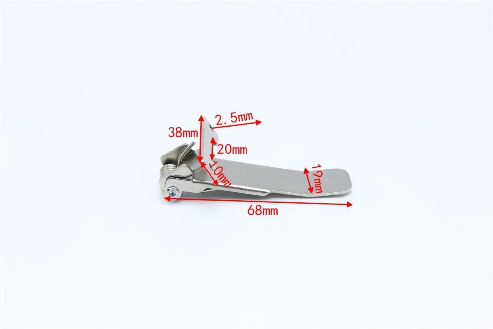 

Custom 10Pcs 68mm 50mm 43mm Length Spring Clips for Recessed Lighting Led Panel Frame