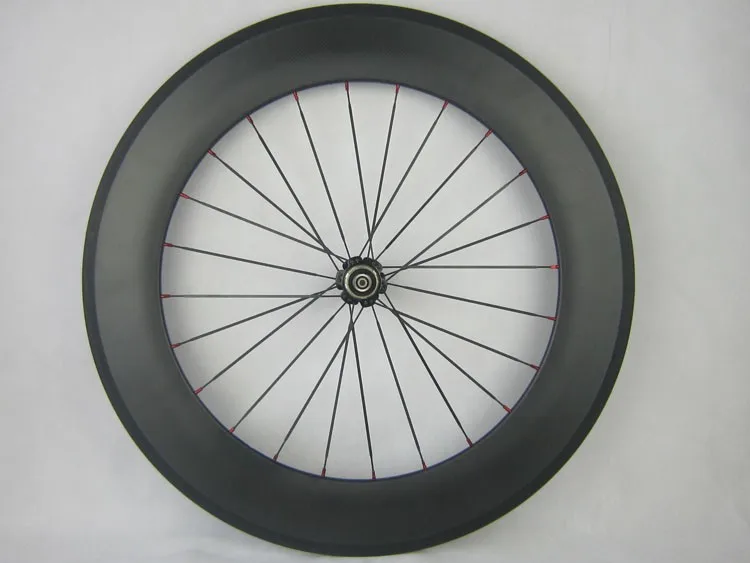 Sale Hot Items 88mm 25mm width full carbon titanium material road bike wheel,cycling wheel for outdoor sports 3