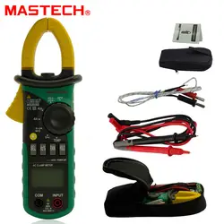 MASTECH MS2008B 3999 графы цифровой мультиметр Ампер клещи токовые клещи AC/DC Напряжение конденсатор сопротивление тестер