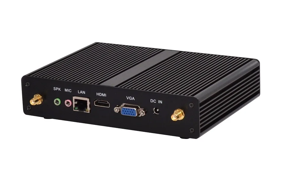 Безвентиляторный мини-ПК Intel Core i3 4010YY i5 4200Y i3 4010U I5 4200U Windows 10 TV Box HDMI VGA USB3.0 Wi-Fi HTPC Barebone Настольный ПК