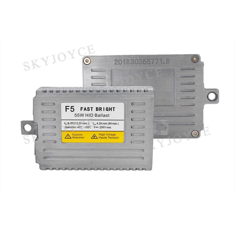 55W Fast Bright Quick Start HID Ballast Reactor For H1 H7 H11 H3 HB3 D2H Car Headlight Bulb Kit Digital Slim HID Ballast 12V 55W (13)