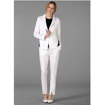 

Real Pantalones Mujer Formal Office Ladies Business Suits For Womencustom Made Fashion New Winter Female Workwear Clothing