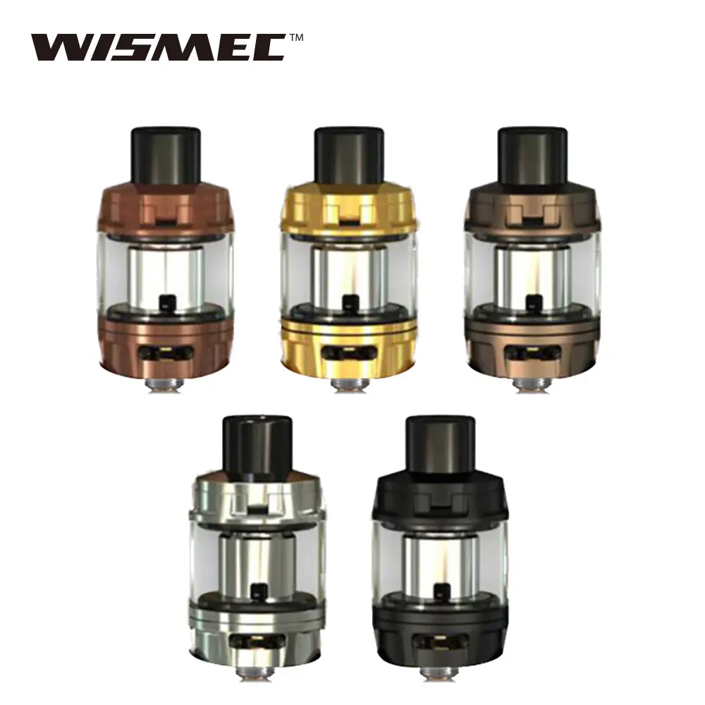 Оригинальный wismec elabo SW распылитель 2 мл Ёмкость с 4 мл очень Стекло топ наполнения и дно воздуха Управление электронной сигареты VAPE танк