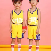 Лидер продаж, детский баскетбол форменная одежда спортивный жилет для мальчиков и девочек комплекты для детей Дышащие тренировочные костюмы для активного отдыха баскетбольный набор на заказ