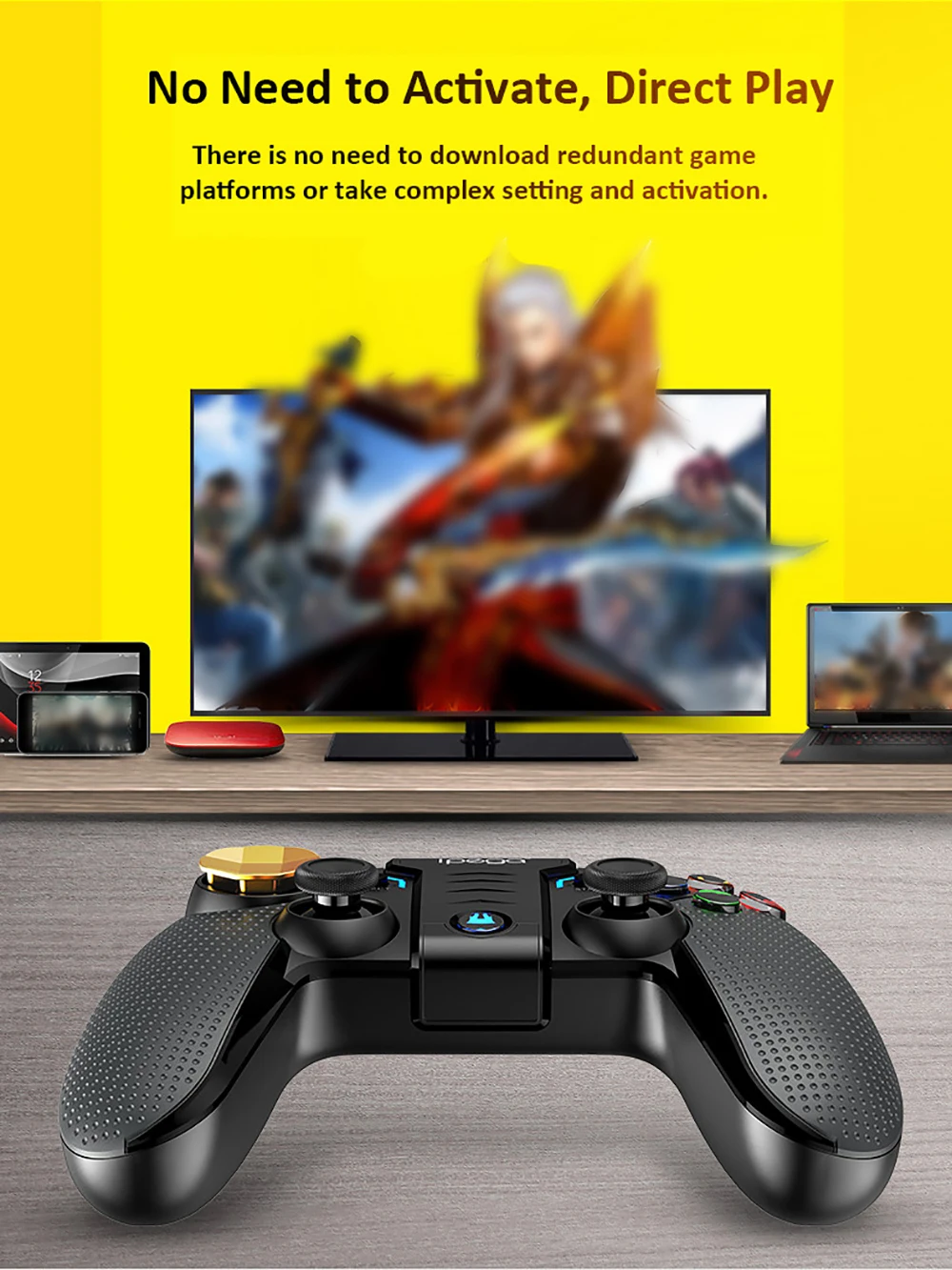 IPega PG-9118 Android GamepadTriggers Pubg беспроводной геймпад bluetooth-джойстик игровой коврик для ПК Pubg мобильный контроллер