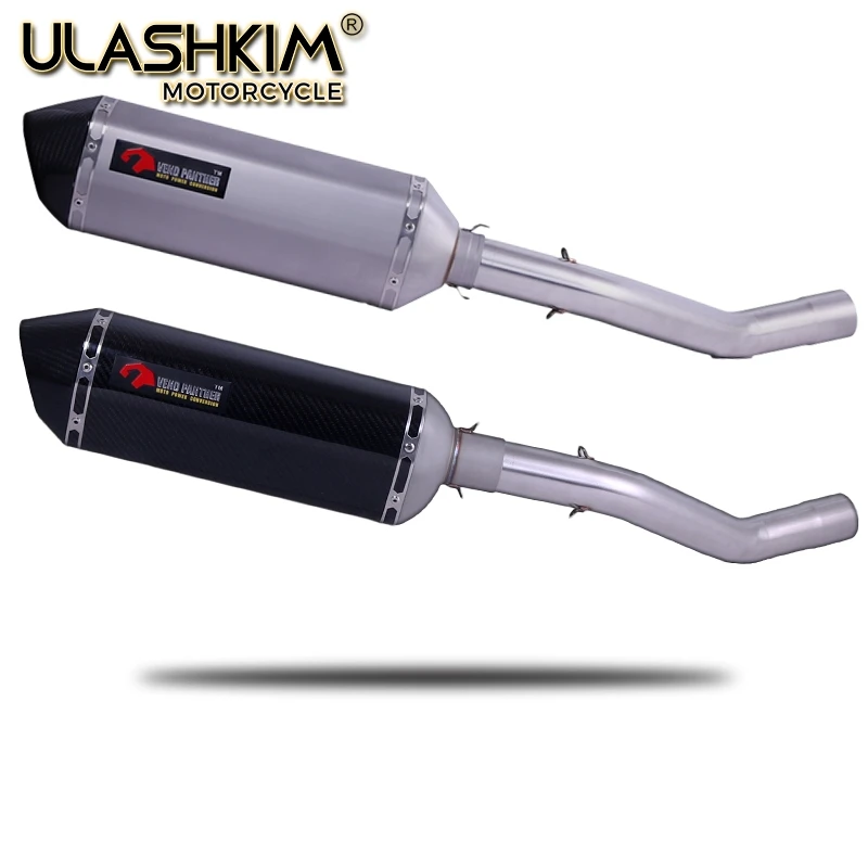 Buy ZX 6R Carbon Fiber Motorcycle Exhaust Muffler