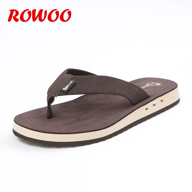 Summer Casual Beach Flip Flops Men Classic Style Rubber Sandals Male
