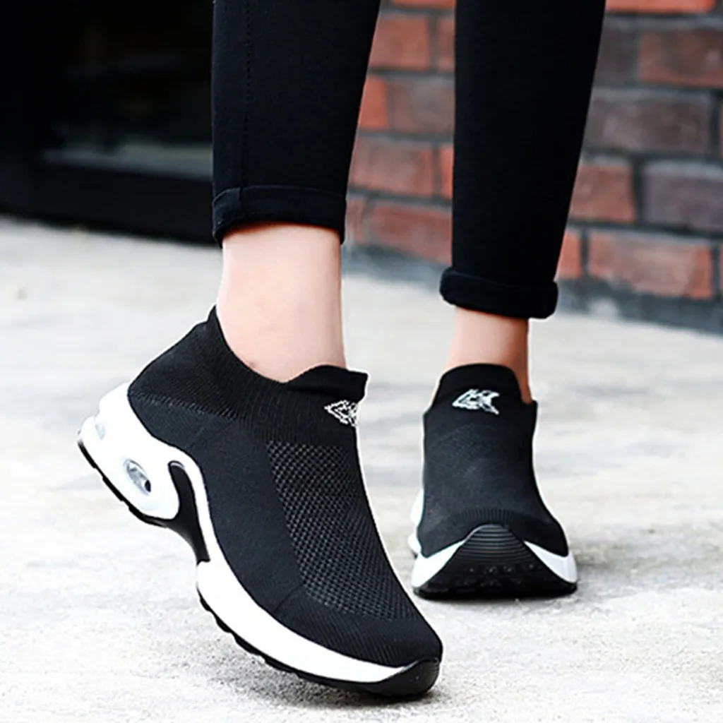 

Women Breathable Mesh shoes Spring Sneakers Vulcanized Ladies Fashion Lace Up Comfort Shoes Female Casual Footwear#N3