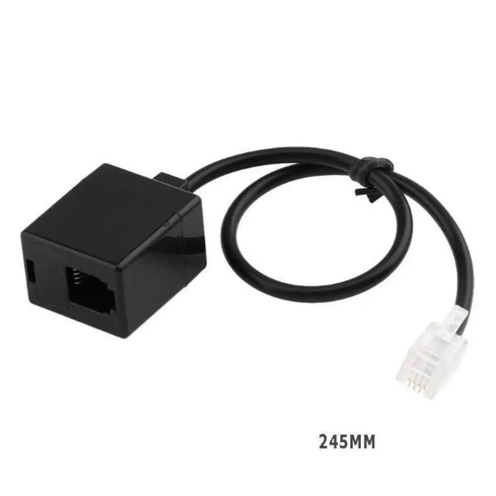 RJ9 4P4C мужской и женский разъем адаптер для телефона конвертер провод удлинительного кабеля