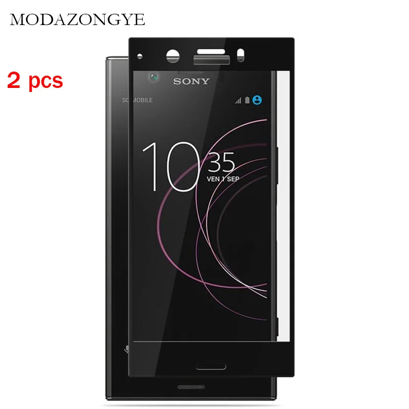 

For Tempered Glass Sony Xperia XZ1 Compact Screen Protector For Sony Xperia XZ1 Compact G8441 Screen Protector Full Cover