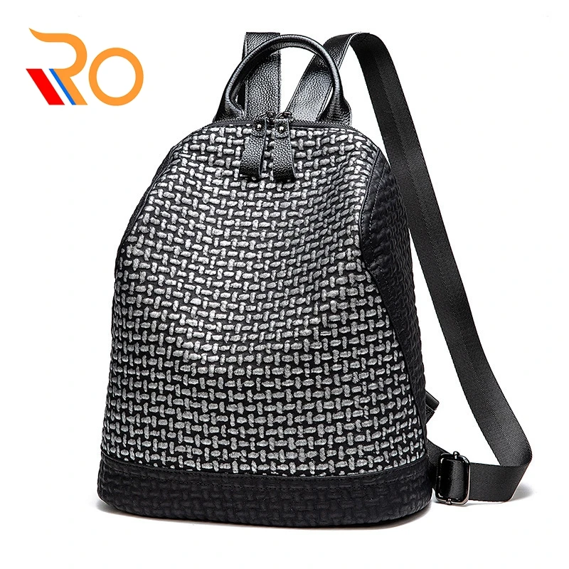 Mochila de Couro Bolsas para Adolescentes Mulheres Genuíno Nova Designer Feminino Grande Laptop Backpack School Meninas Senhoras Mochila 2020