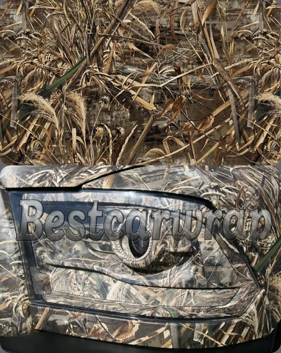 Камуфляжная виниловая пленка для автомобиля Mossy Oak камуфляжная с воздушным
