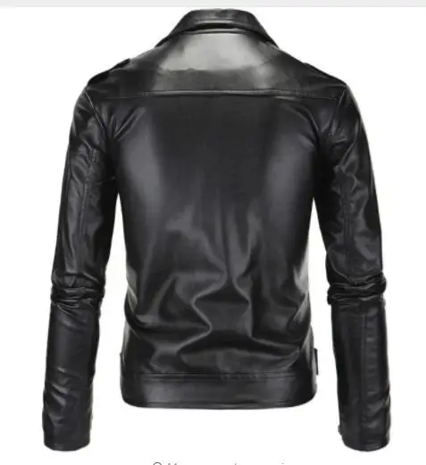

men pu leather jacket 9921