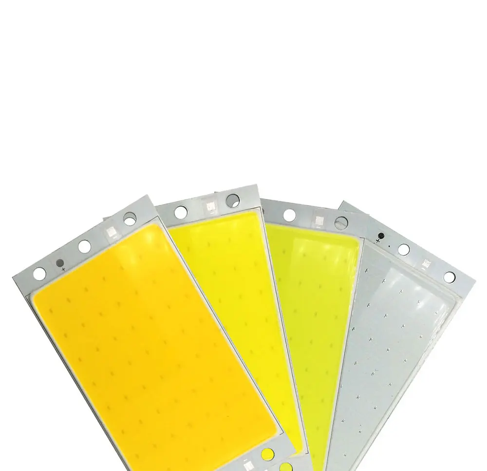 15W COB LED Strip Light Lamp Bulb 12V White Blue Red Epistar LED Chip On Board for DIY Work Car Lights 94x50MM 1500LM (13)