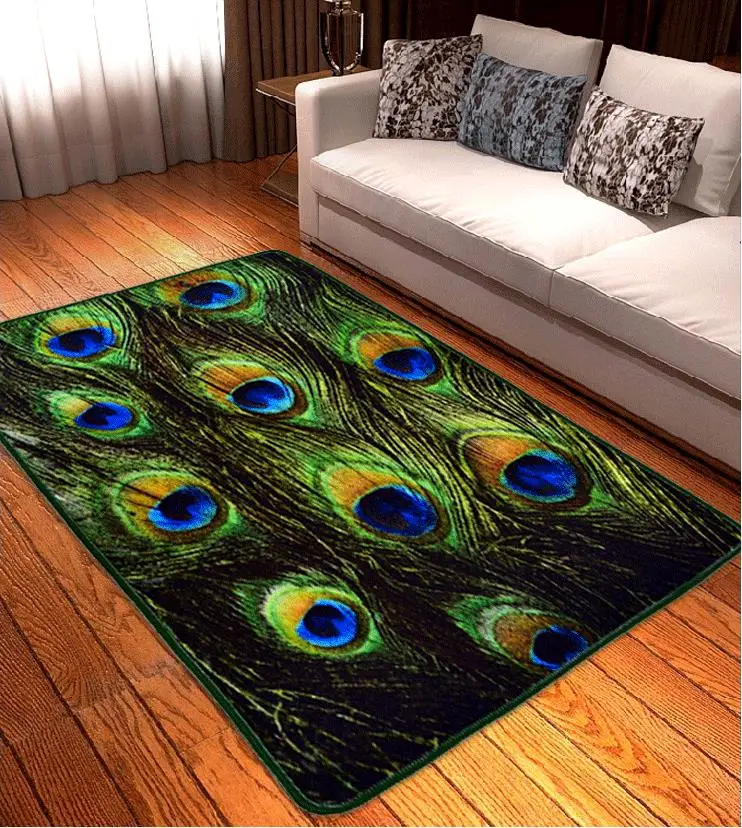 Pea Area Rug Roselawnlutheran 80x120cm Chinese Style Pea Feathers Carpets For Living Room Soft And Luxurious Rugs