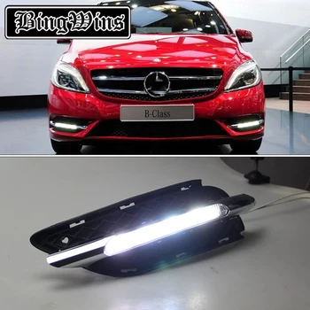 

Car LED Car DRL Kit For Benz W245B Class B180/B150/B170/B200 2011 2012 2013 2014 Daytime Running Lights LED Daylight Fog