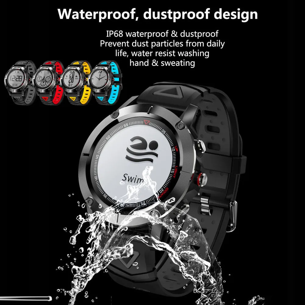 

G01 GPS Bluetooth4.0 Sport Fitness Tracker Wrisatband Smart Horloge IP68 waterproof Call Message Anti-lost Remote Smartwatch