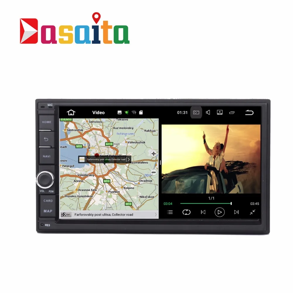 

Android 7.1 Universal Car GPS NO DVD player Car 7 Inch 2 DIN Stereo Audio Head unit 2G+16G Quad core HDMI Support DVR OBD