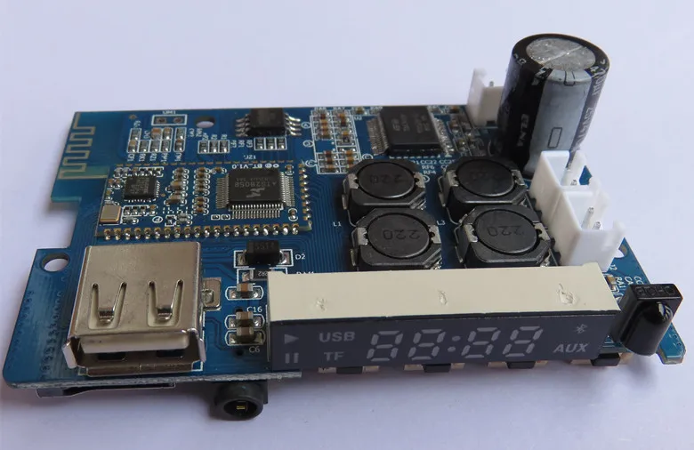 TDA7492P 25 Вт + Bluetooth / MP3 декодер усилитель плата USB (U диск)/tf карта/WAV/APE AUX