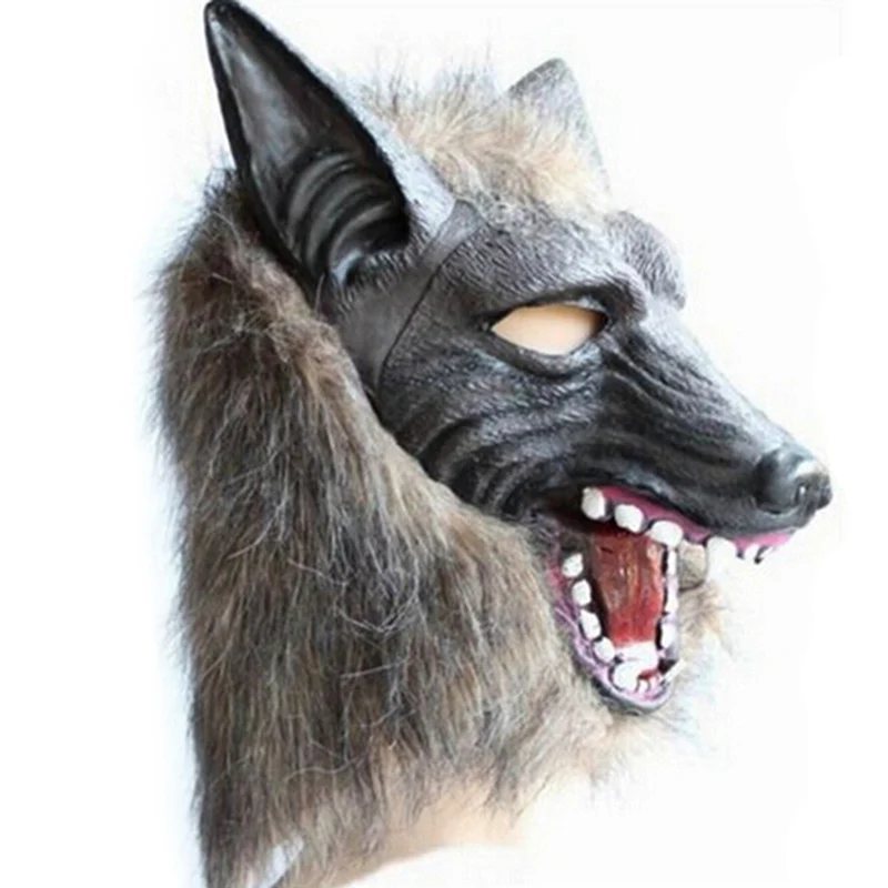 Halloween Werewolf Head Full Face Ghost Horror Decoration Latest Design