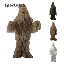 SPORTSHUB военный камуфляж ghillie Костюмы охотничья одежда камуфляж тенты ткань Тактический GHILLIE костюм охотничья ткань SAA0022