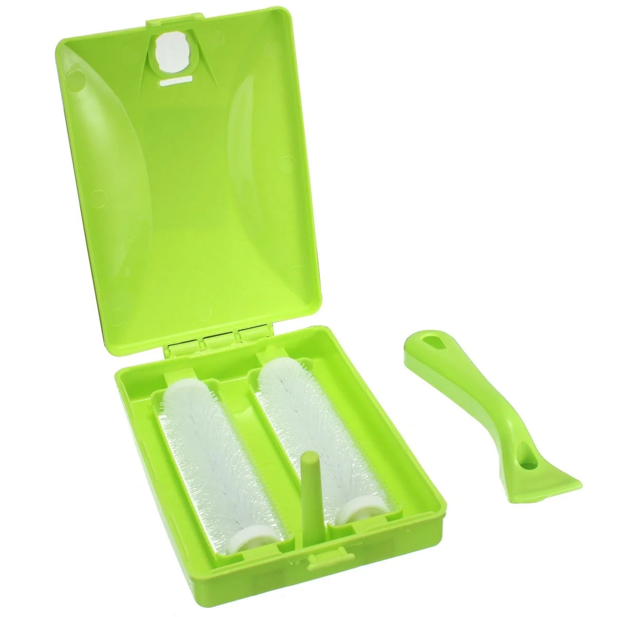 

Sweeper Handheld Cleaner Table Tool 2 Brushes Heads Roller Carpet Crumb Collector Brush Cleaning Tools Hair Remover