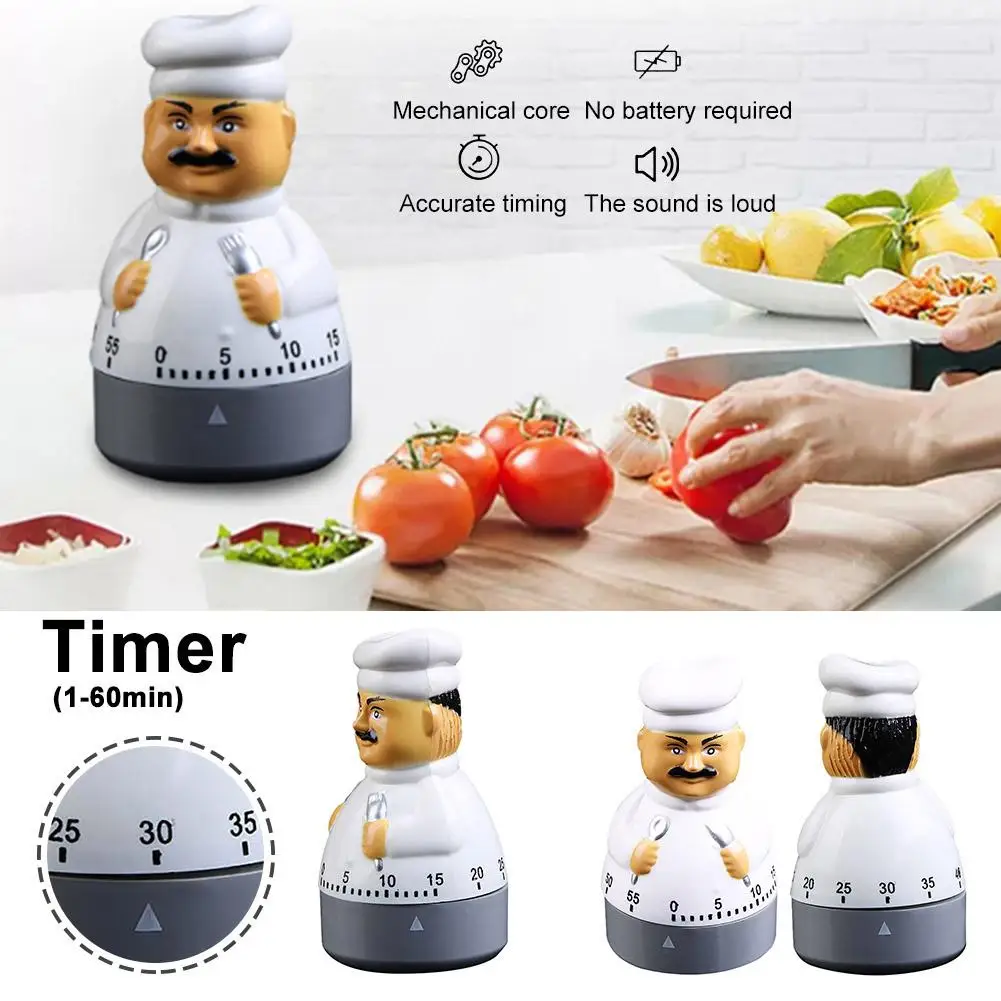 

Kitchen Electronic Mechanical Countdown Timer Stopwatch Alarm Clock
