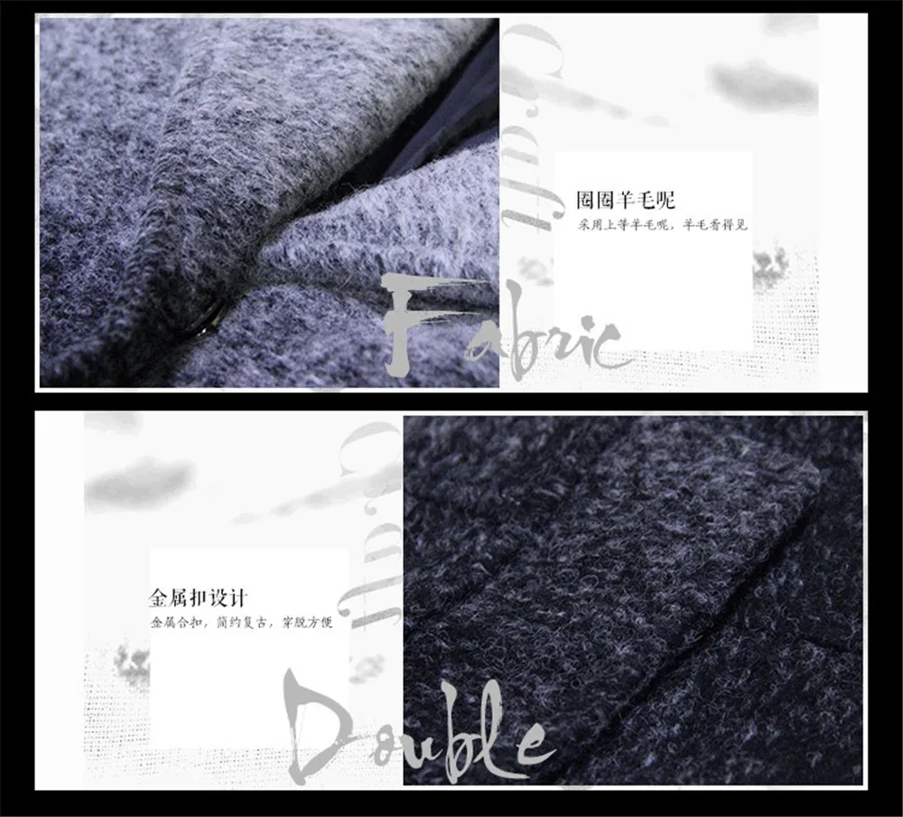 Vintage Warm Women Cashmere Coat 2016 High quality Winter Coat Women Long Sleeve Jacket Winter long Woman coats Cashmere coats (3)