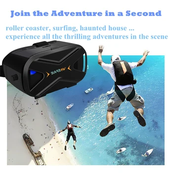 

Great Lens VR Glasses Virtual Reality for LG Samsung Huawei Visore 3D Movies Video Games VR Goggles with Console Virtual Travel