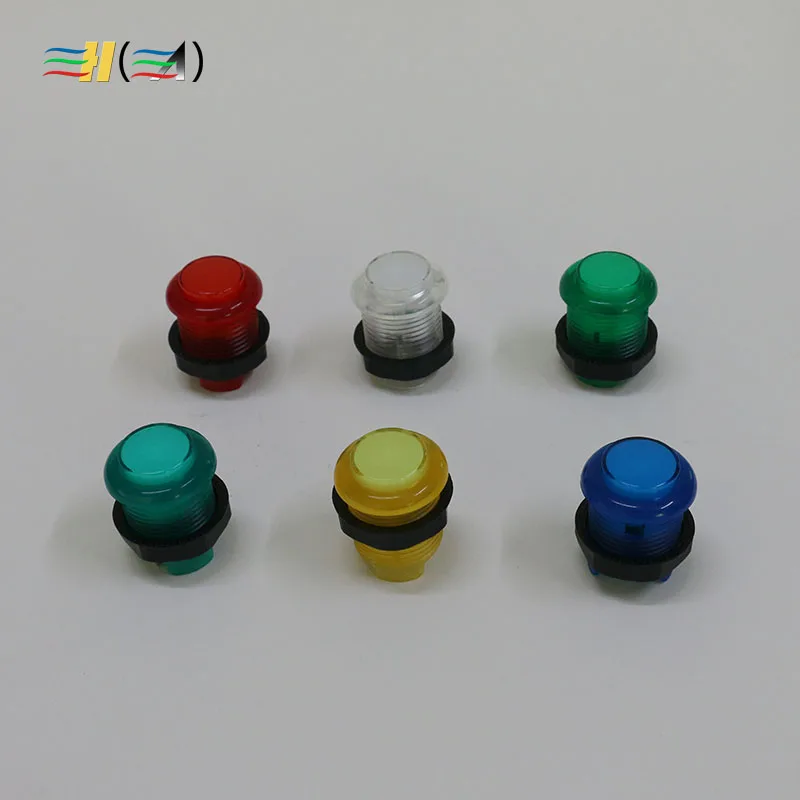

arcade machine cabinet 28mm led button with light for console
