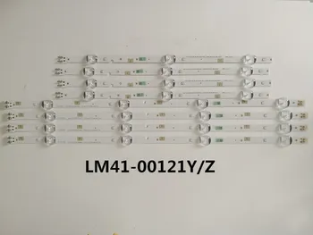 

LED Backlight Lamp strip For Samsung TV UA43J51SWAJXXZ LM41-00121Y LM41-00121Z 1set=8pcs