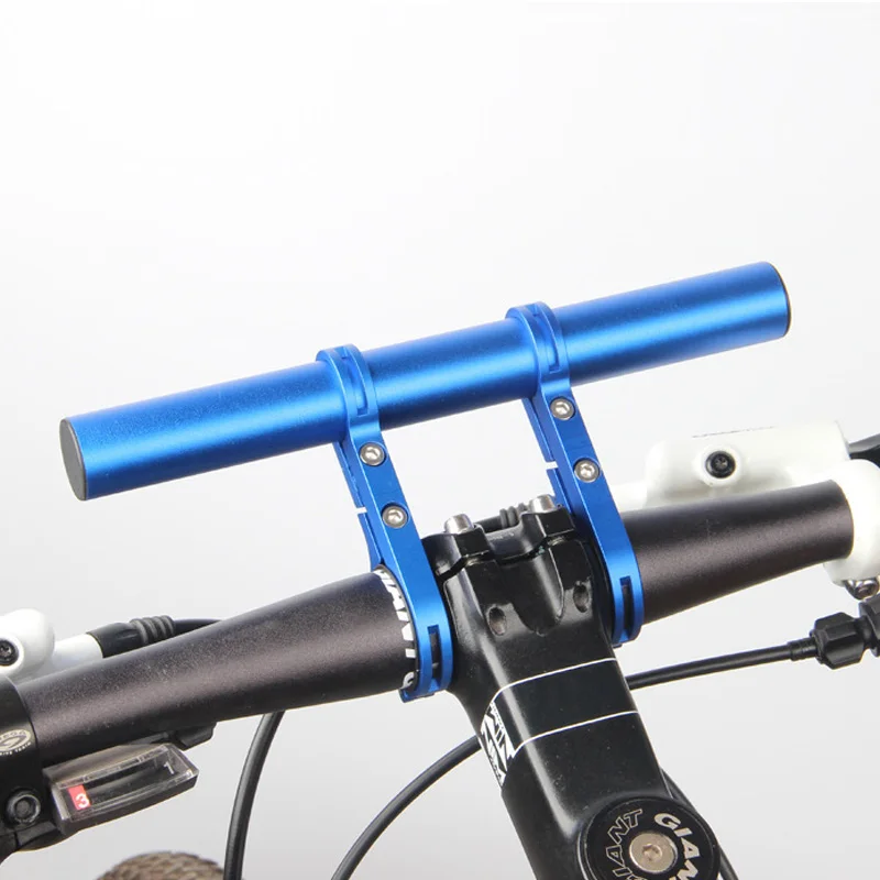 20CM Double Mountain Bike Handlebar Bicycle Light Extender Expander