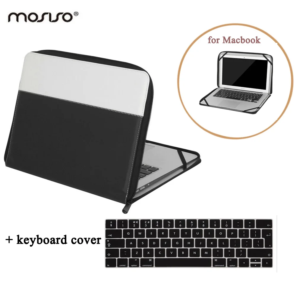 MOSISO для Macbook Air 13 Винтажный чехол книжка из искусственной кожи Pro Retina 3 ноутбука +