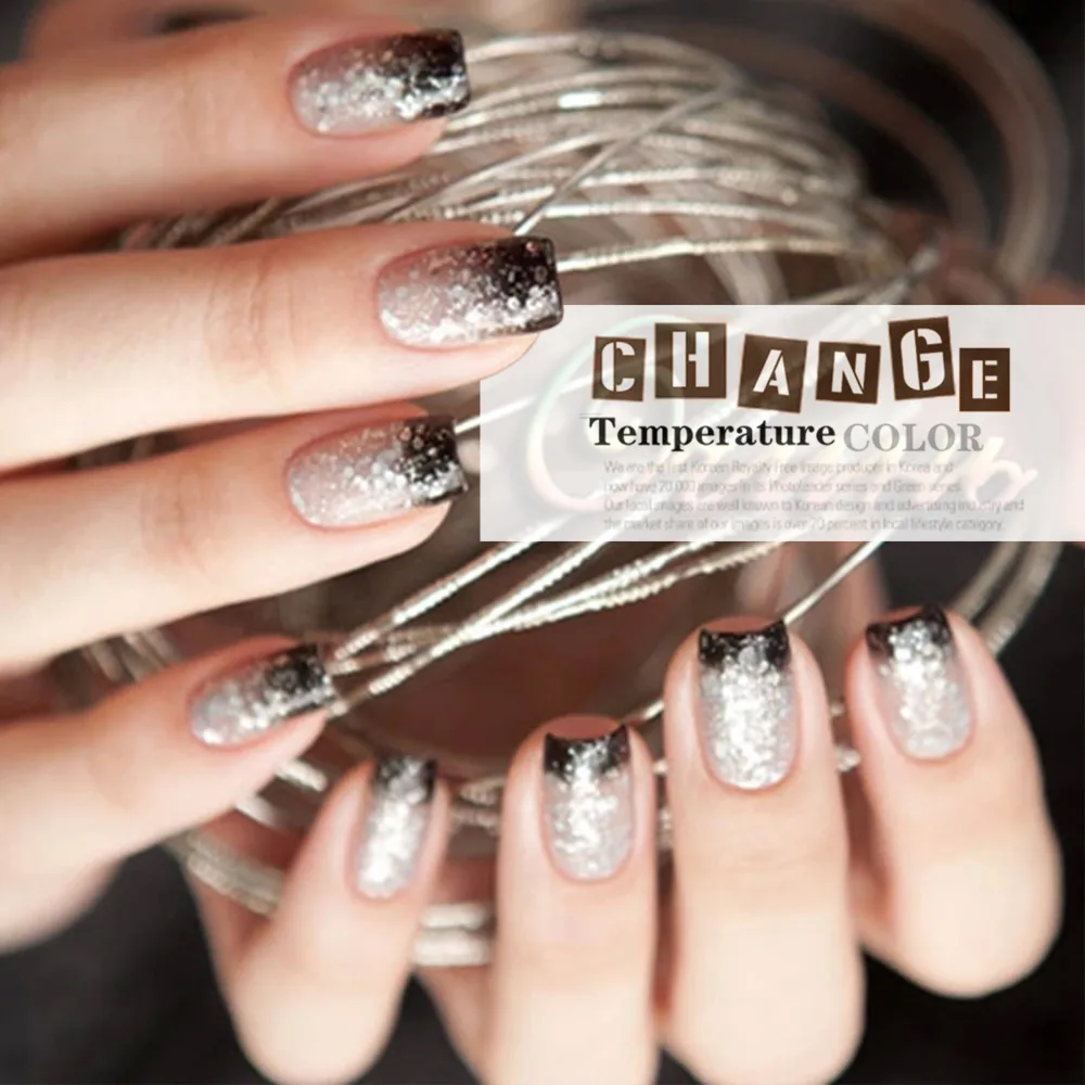 Candy Lover Uv Led Colour Change Chameleon Mood Temperature Candy Lover Uv Led Colour Change Chameleon Mood Temperature Nail Color Gel Polish10ml Glitter 205 Colors In From Beauty