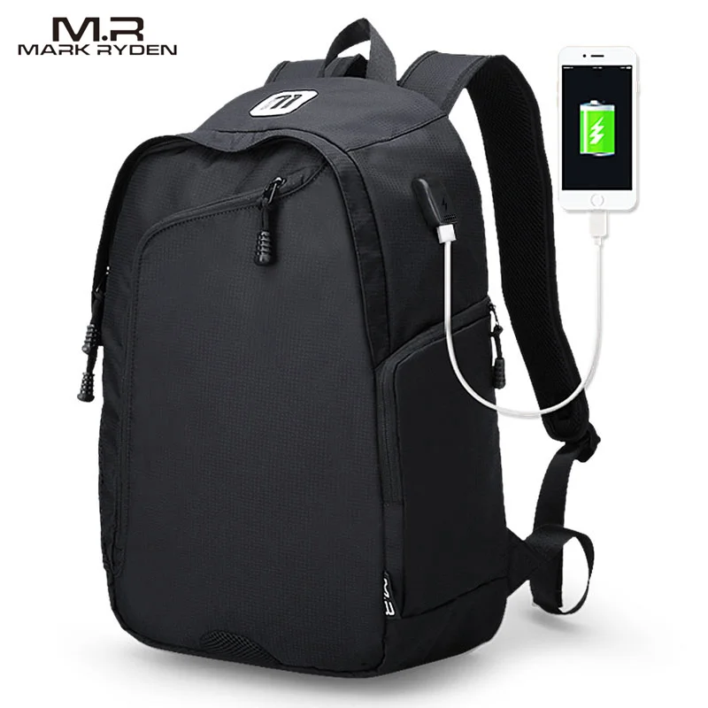 Mark Ryden Multifunction USB charging Men 14inch Laptop Backpacks For...